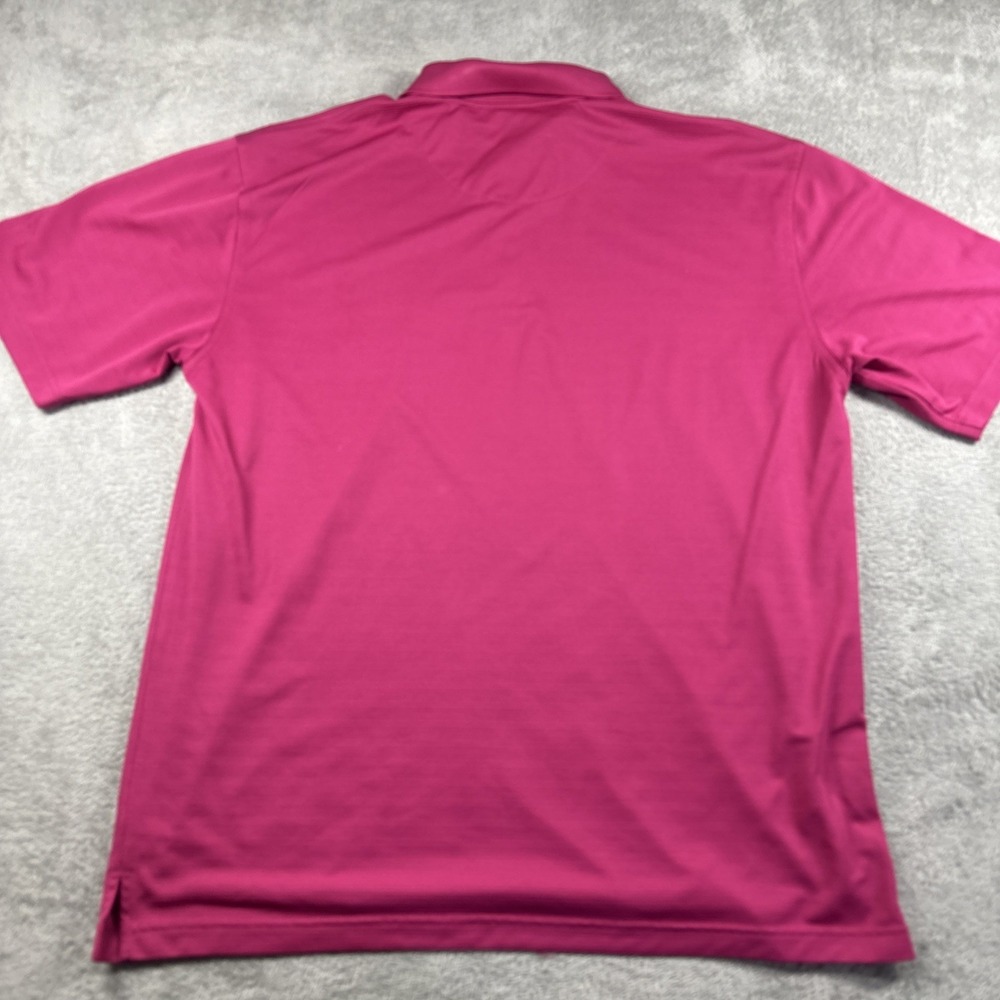 Pro Tour Coolplay Golf Polo Pink Short Sleeve Shirt Stretch Men's Size XLT - Picture 9 of 10